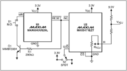 使用數(shù)字電位器是數(shù)字控制的可變電阻器件？