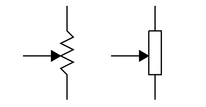 多種電阻器形狀的電位器符號有哪些，電阻電位器的原理圖接線法？